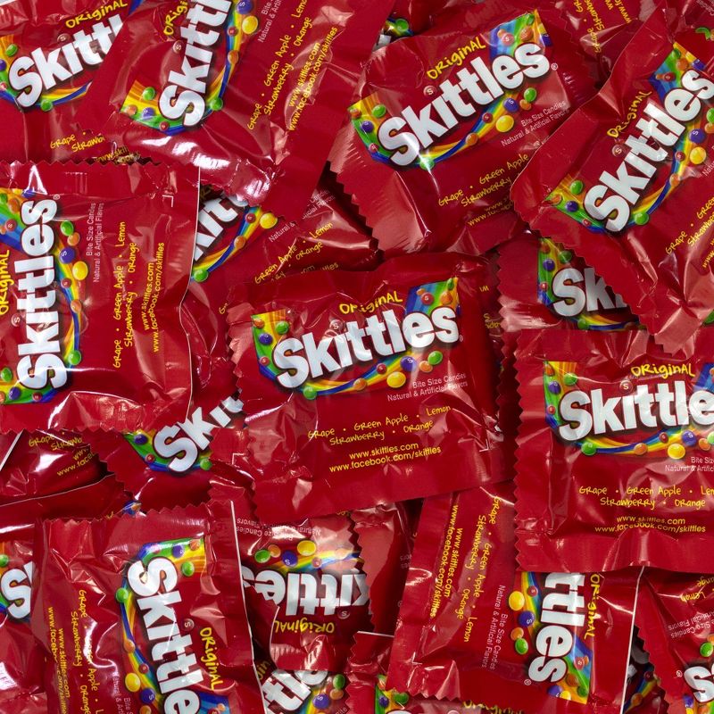 Skittles Fun Size Packs - 64oz, 4 of 6