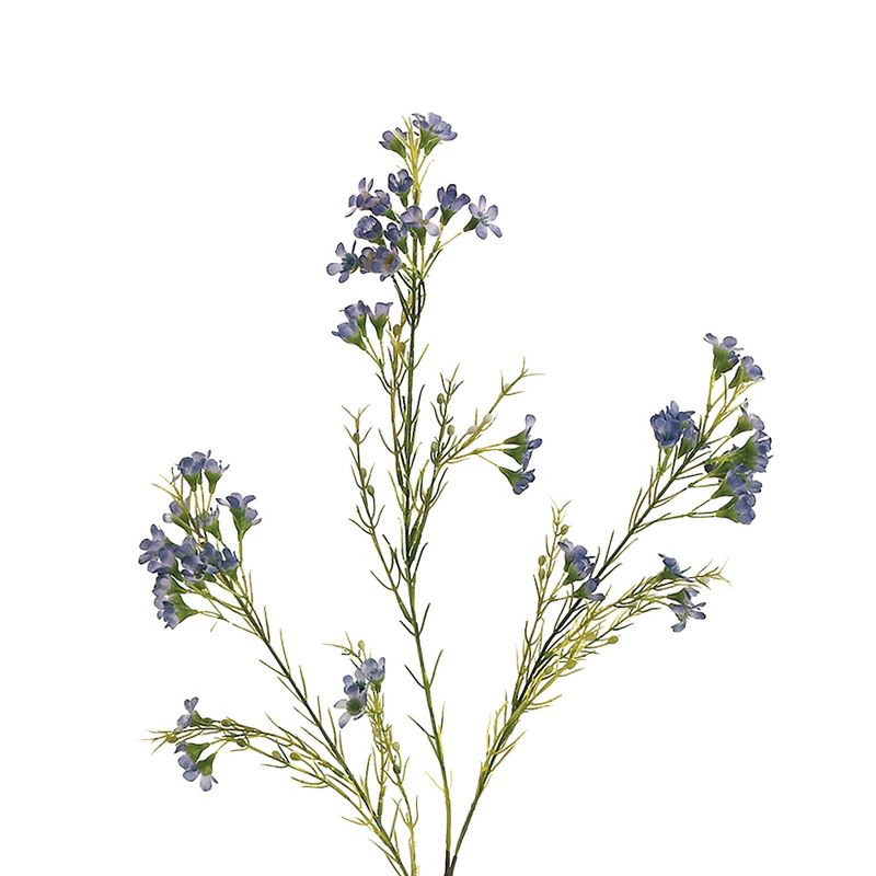 Allstate Floral 27" Blue Waxflower Artificial Decorative Spray, 4 of 5