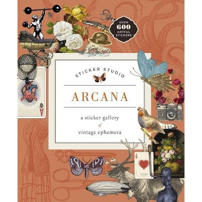 Sticker Studio: Arcana - by Chloe Standish (Hardcover)