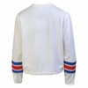 NHL New York Rangers Women's White Long Sleeve Fleece Crew Sweatshirt - 2 of 3