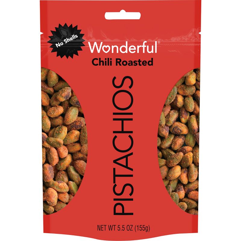Wonderful Pistachios No Shells Chili Roasted - 5.5oz, 1 of 5