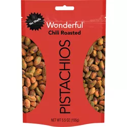 Wonderful Pistachios No Shells Chili Roasted - 5.5oz