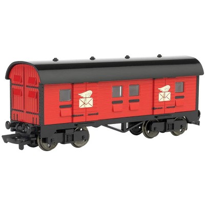 Bachmann Trains 25701 HO Scale 1:87 Thomas and Friends Rolling Stock Mail Car for Transporting Letters with Blackened Machine Metal Wheels, Red