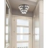 Elegant Lighting Ella 14 inch flush mount in black - 2 of 4