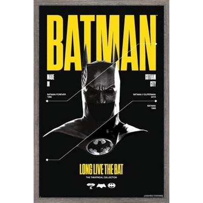 Trends International DC Comics Batman: 85th Anniversary - Long Live The Bat (Batman) Framed Wall Poster Prints