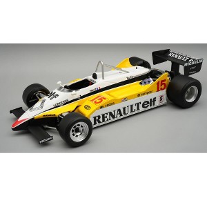 Renault RE30B #15 Winner Formula One F1 "South Africa GP" (1982) "Mythos Series" with Display Case 1/18 Model Car by Tecnomodel - 1 of 4