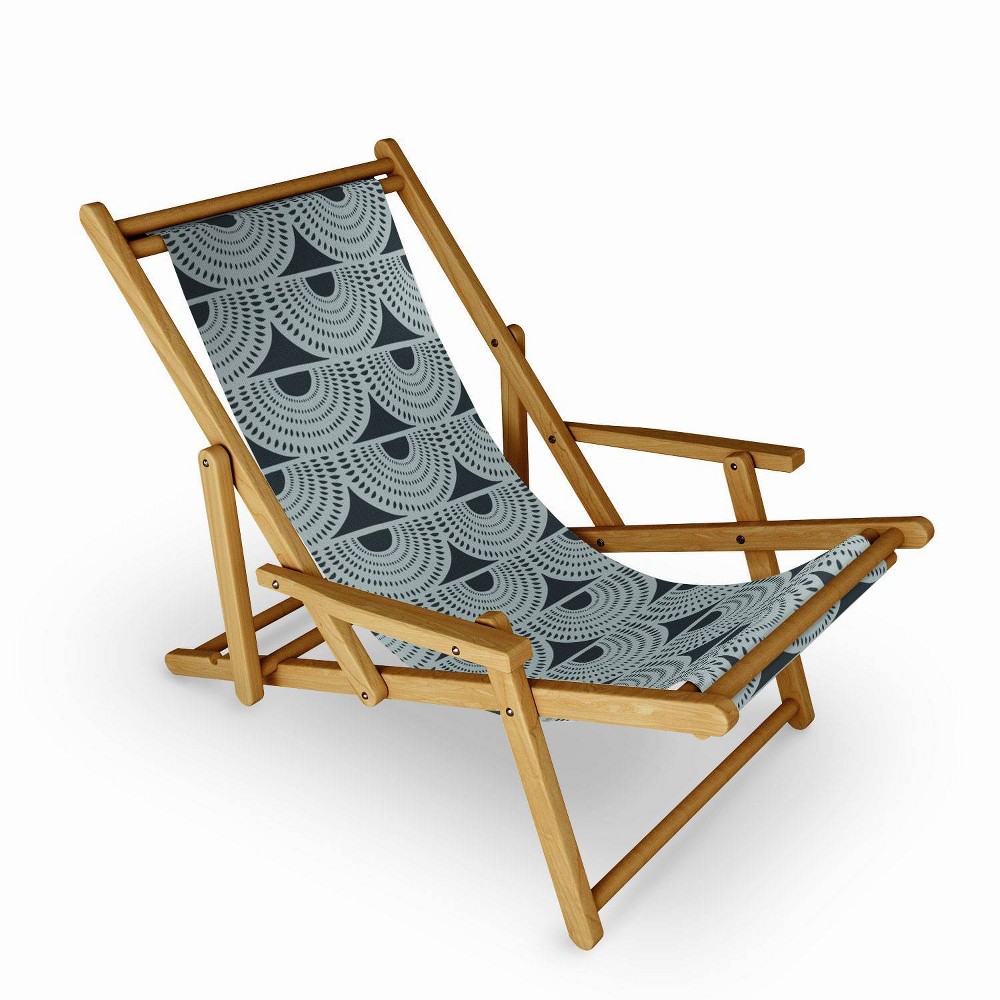 Photos - Garden Furniture Heather Dutton Aurora Sling Chair - Deny Designs: UV-Resistant, Water-Resi