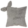 Deer Head Square Throw Pillow Red - Saro Lifestyle - 2 of 3