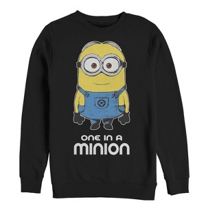 Men's Despicable Me One in Minion Sweatshirt - 1 of 3