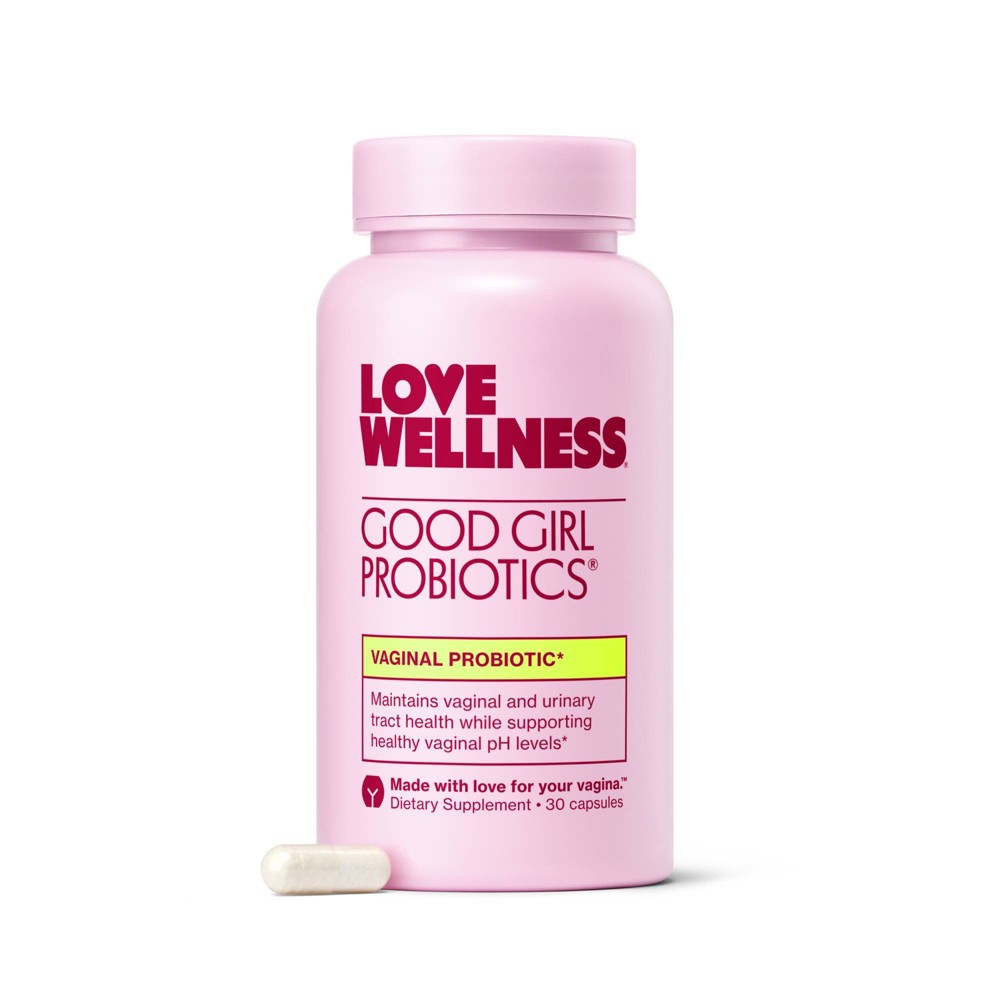 Photos - Vitamins & Minerals Love Wellness Good Girl Probiotics for Vaginal & Urinary Tract Health - 30ct