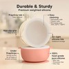 2-Pack Prep Baby Bowls with Suctions & Lids, Silicone Bowls for Baby Boy, Girl, Toddler Suction Bowl, Kids Bowl BPA-Free - 2 of 4