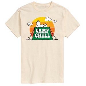 Men's - Peanuts - Camp Chill Short Sleeve Graphic T-Shirt - 1 of 4