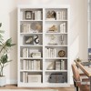 GustoWave 74.5" Tall Bookshelf with Double Storage, 6-Tier Double Wide Bookshelves, Wide Freestanding Bookcases for Livingroom Office Library - 4 of 4