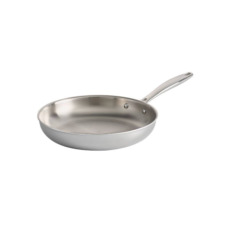 Tramontina Gourmet 10 in. Tri-Ply Clad Induction Ready Stainless Steel Fry Pan, 1 of 9