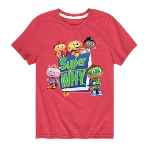 Boys' - Super Why - Whyatt And Friends Short Sleeve Graphic T-Shirt - 1 of 3