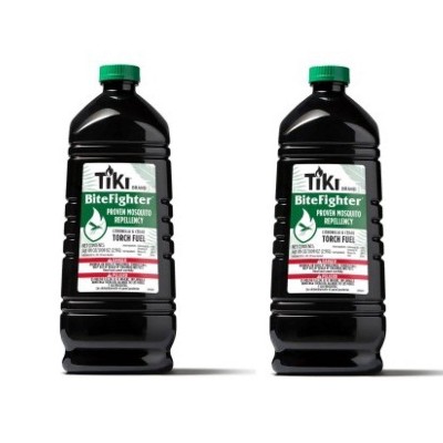 100oz. 2pk Bitefighter Torch Fuel with Easy Pour System - TIKI