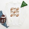 Simply Sage Market Coquette Football Chart Sweatshirt - 3 of 4