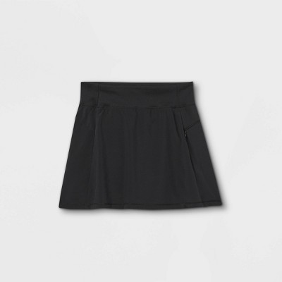 Girls' Stretch Woven Performance Skort - All In Motion™ Black Xxl : Target