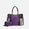 MKF Collection Merlina Faux Crocodile-Embossed Women’s Tote Bag & matching Wallet by Mia K - 2 of 4