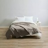 Sunbeam Full Size Electric Fleece Heated Blanket in Mushroom - 2 of 3