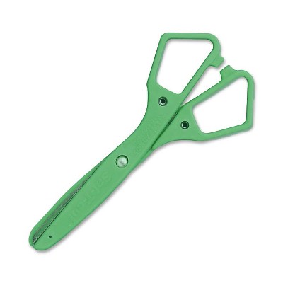 Acme Safety Scissors Blunt Blade Tip 5" for kids Green 15515