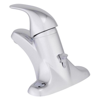 Adler Chrome Low Arc 4" Centerset Bathroom Faucet