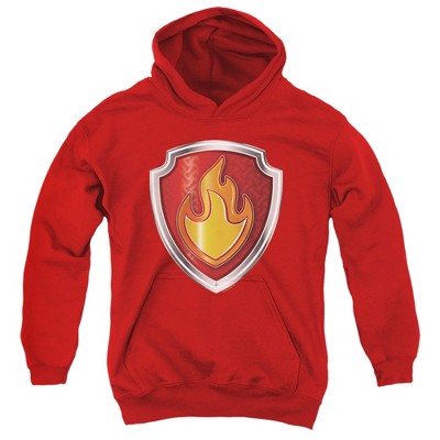 Boys’ Paw Patrol Marshall Badge Hooded Sweatshirt