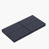 Dolonm 2FT Patio Deck Tiles, DIY Module Interlocking Decking Tiles Floor Tile - 4 of 4