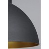 Maxim Lighting Cora 1 - Light Pendant in  Black/Gold - 2 of 4