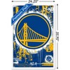 Trends International NBA Golden State Warriors - Maximalist Logo 23 Framed Wall Poster Prints - 3 of 4