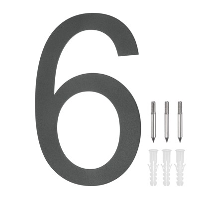 Unique Bargains 304 Stainless Steel Durable Rustproof House Numbers 1 Pc