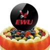 Eastern Washington University Secondary Acrylic Cake Topper Party Decoration for Wedding Anniversary Birthday Graduation - 4 of 4