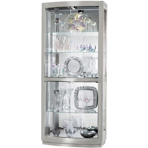 Howard Miller Bradington Ii Curio Cabinet 680396 Silver - image 1 of 2