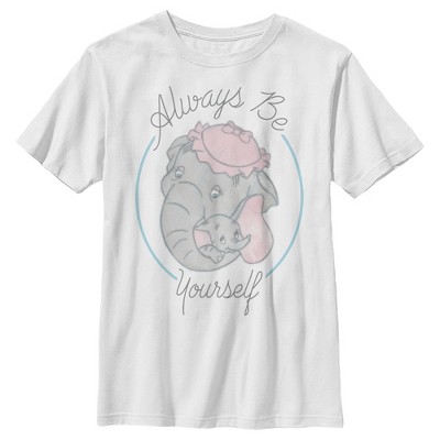 Girls Disney Dumbo Watercolor T-Shirt - 100% Cotton Short Sleeve Tee