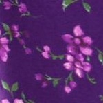 radiant purple soft floral