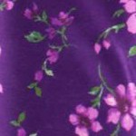 radiant purple soft floral