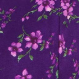radiant purple soft floral