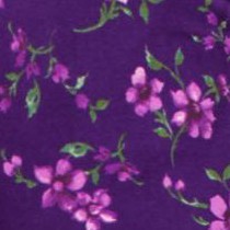 radiant purple soft floral