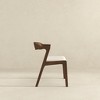Gulches Cream Velvet Dining Chairs - Set of 2 for Sophisticated Dining Spaces - 4 of 4
