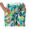 Nickelodeon Womens' SpongeBob SquarePants Pineapples Sleep Pajama Pants Pink - 3 of 4