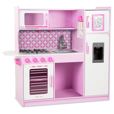 pink pretend kitchen