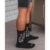 #1 Dad Mens Bamboo Crew - 4 of 4