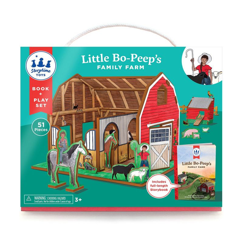 Storytime Toys Little Bo-Peep's Family Farm 3D Puzzle - Book and Toy Set - 3 in 1 - Book, Build, and Play, 4 of 7