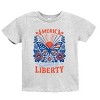 The Juniper Shop America Summer Of Liberty Distressed Youth Short Sleeve Tee - 2 of 4