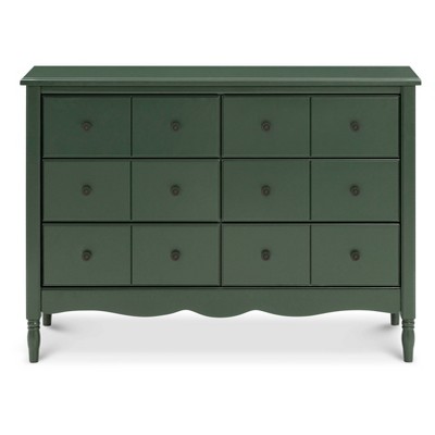Forest Green Double Dresser with Six Drawers