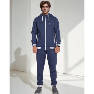 Men’s Scooba Multi Color Rib Tracksuit GYM Activewear Outfit - 1 of 4