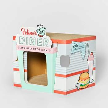 Double Decker Diner Cat and Rabbit Scratch House - Boots & Barkley™