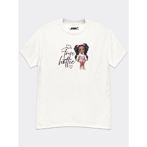 Women’s MyMoodTee True Hottie – Classic Graphic Casual Crewneck Tee - 1 of 4