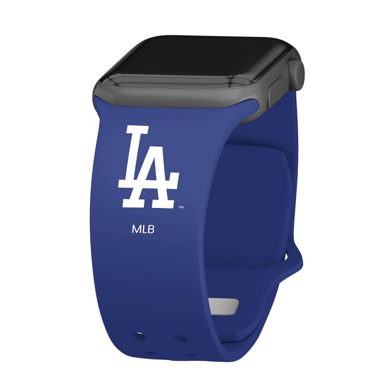 MLB Los Angeles Dodgers Apple Watch Compatible Silicone Band - Blue
, 1 of 4