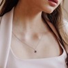 EVERLY JEWELRY | Sterling Silver Pendant with Created Gemstone – Multiple Stone Options - 4 of 4
